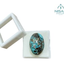Natural Turquoise With Pyrite