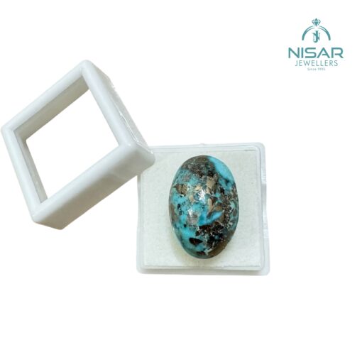 Natural Turquoise With Pyrite
