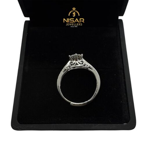 Moissanite Engagement Ring - Image 2