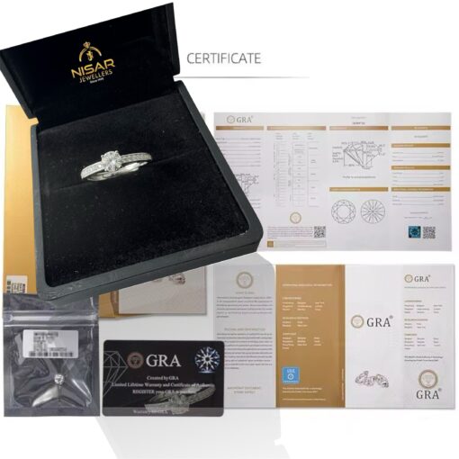 Moissanite Gift Ring - Image 3