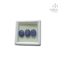 Natural Blue Sapphire 3 Pieces