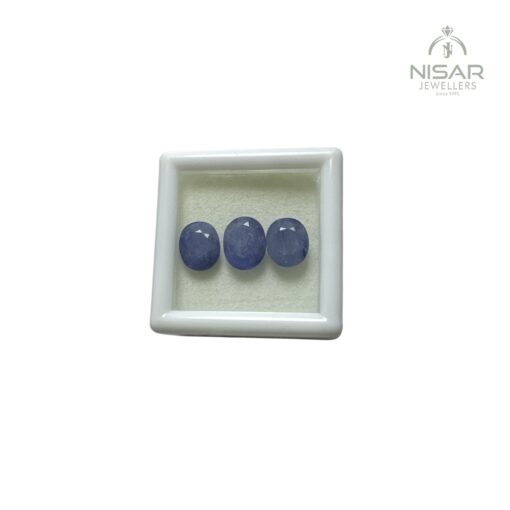 Natural Blue Sapphire 3 Pieces