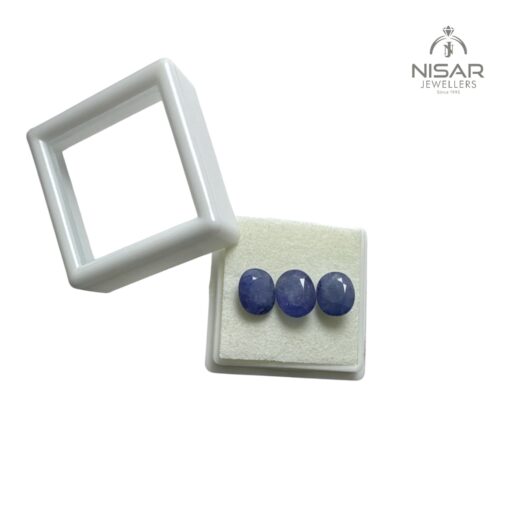 Natural Blue Sapphire 3 Pieces - Image 2