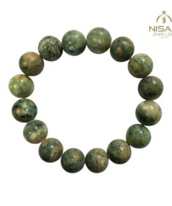 Natural Jade Stone Beads Bracelet