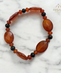 Natural Agate Beads Bracelet