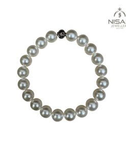 Cream White Pearls Bracelet