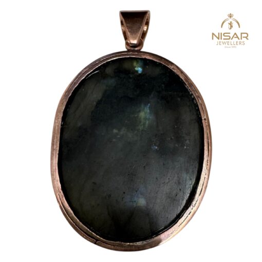 Natural Labradorite Stone Pendant - Image 4