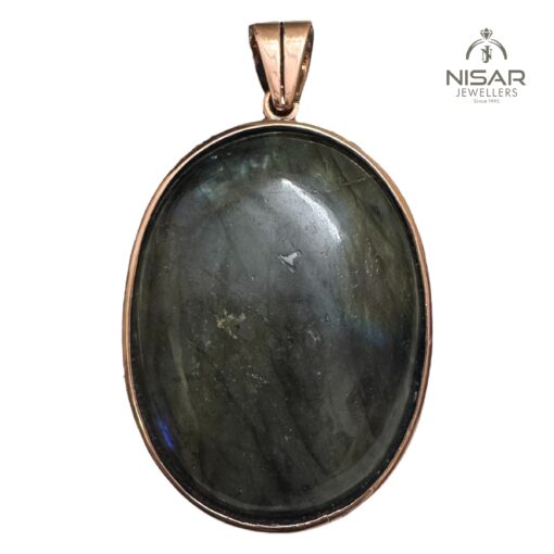 Natural Labradorite Stone Pendant - Image 5