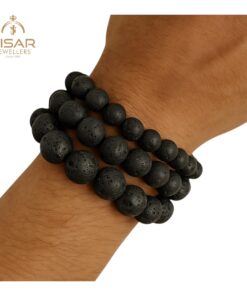 Natural Lava Beads Bracelets