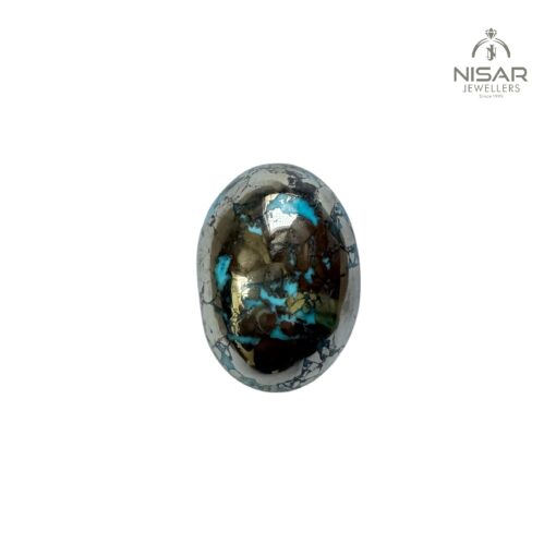Natural Turquoise with Pyrite - Image 4
