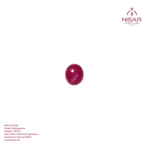 Natural Loose Ruby Stone - Image 2