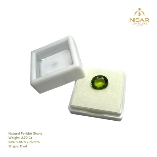 Natural Loose Peridot Stone - Image 3
