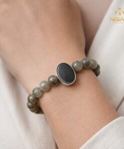 Labradorite & Hematite Healing Beads Bracelet