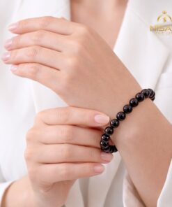 Alternative view of Natural Garnet Bracelet