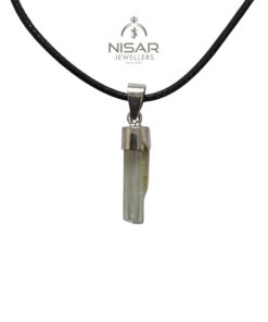 Natural Aquamarine Crystal Pendant