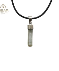 Natural Aquamarine Crystal Pendant