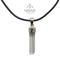 Natural Aquamarine Crystal Pendant