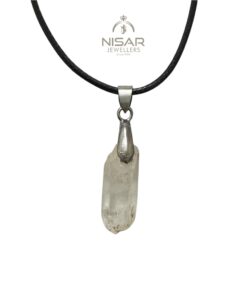 Alternative view of Natural Crystal Quartz Pendant