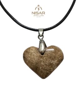 Alternative view of Natural Jasper Stone Pendant