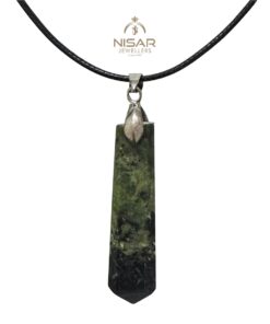 Alternative view of Natural Nephrite Jade Pendant