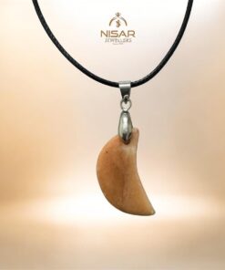 Alternative view of Orange Moon Stone Pendant