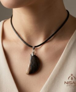 Chocolate Calcite Pendant