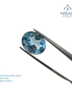Alternative view of Swiss Blue Topaz
