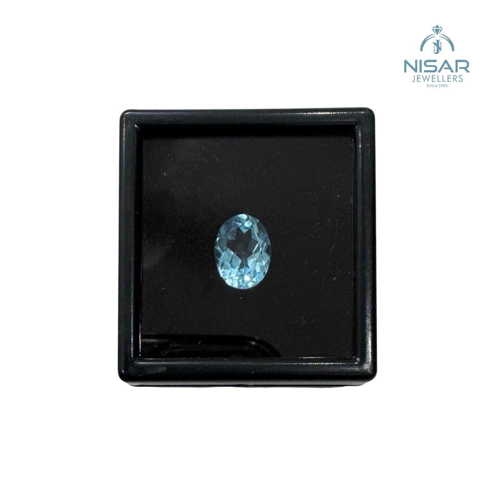 Natural Swiss Blue Topaz - Image 2